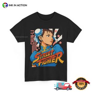 Street Fighter Chun Li Portrait T shirt InkInAction.com