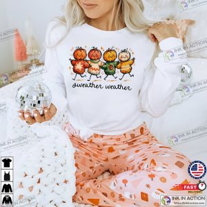 Sweater Weather, Pumpkin Sweater Fall Vibes Tee