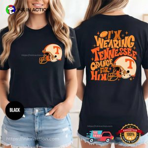 Tennessee Orange Football Girlfriend Comfort Colors Shirt 3