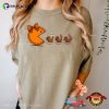 Thanksgiving Pumpkin Pie Chasing Turkey Funny Fall Vibes Comfort Colors Shirt
