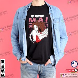 The King Of Fighters Mai Shiranui Gaming T-shirts