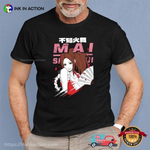 The King Of Fighters Mai Shiranui gaming t shirts 2