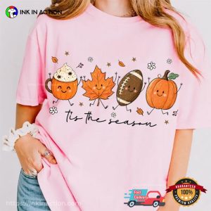 Tis The Season Doodle first day of autumn Comfort Colors Shirt 3 InkInAction.com