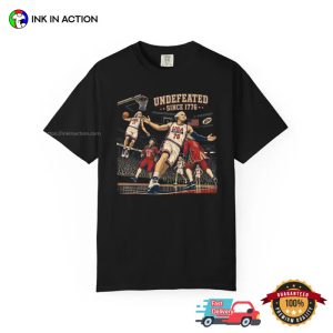 Undefeated America Founding Fathers Team Funny Independence Day Comfort Colors Shirt 2 InkInAction.com