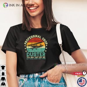 Vintage Aircraft Professional Crop Duster Tee