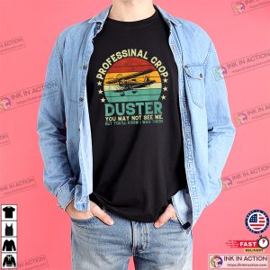 Vintage Aircraft Professional Crop Duster Tee 3 InkInAction.com