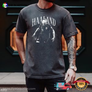 Vintage Erling Haaland Viking Signature Comfort Colors Shirt InkInAction.com