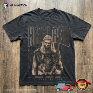 Vintage Haaland Viking Spirit Graphic Comfort Colors Shirt