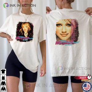 Vintage Hilary Duff Tour 2004 Retro 2-sided Shirt