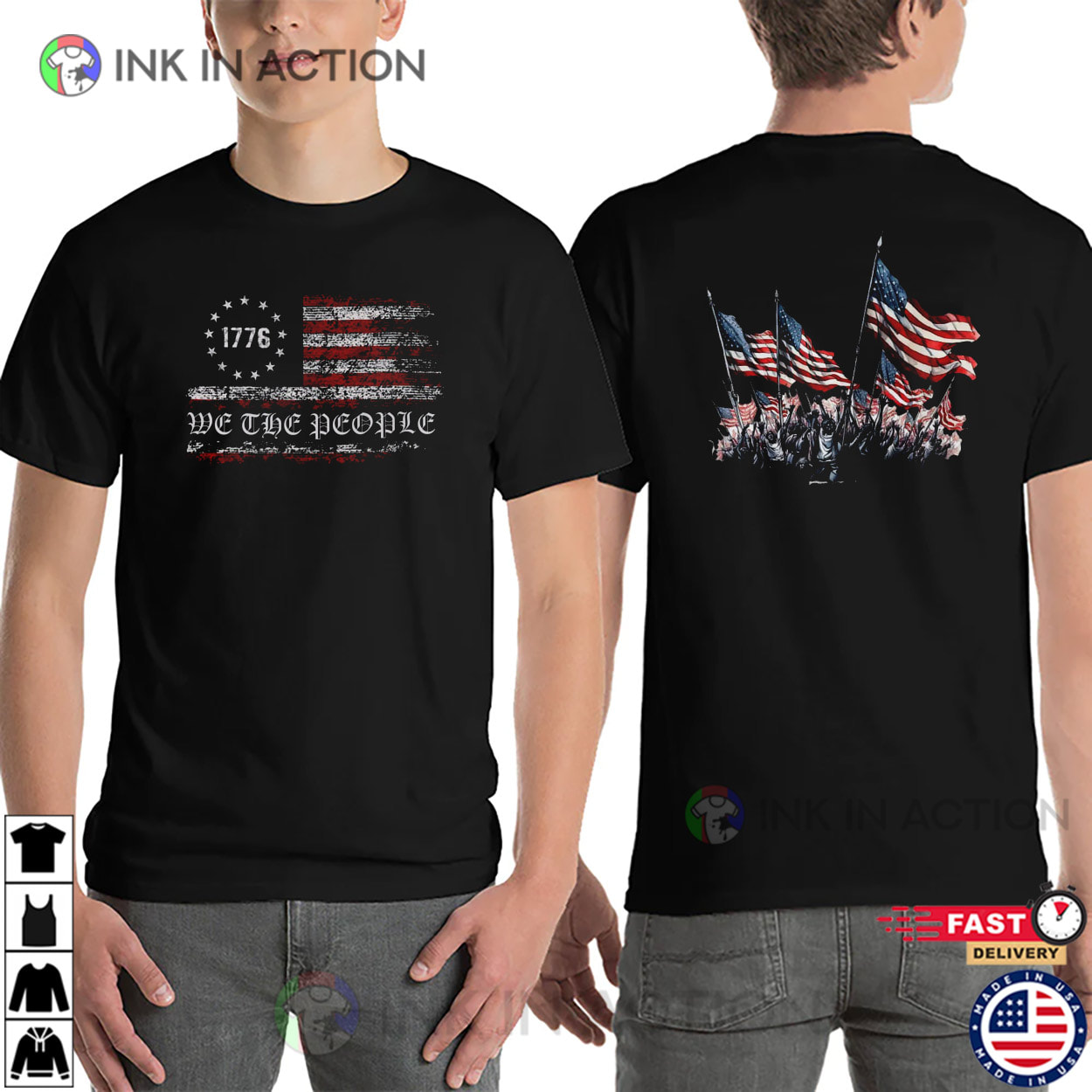 We The People 1776 America Revolutionary War Patriot Shirt We The People 1776 America Revolutionary War Patriot Shirt