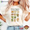 Where Vegans Get Their Protein, Herbivore Vegan Gifts Comfort Colors Shirt