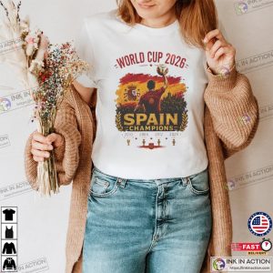 World Cup 2026 Soccer Champs Spain Tee