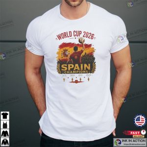 World Cup 2026 Soccer Champs Spain Tee
