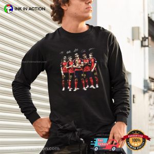 World Cup Champion Spain National Football Team Signatures Shirt 2 InkInAction.com