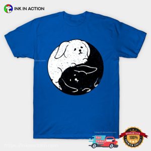 Yin And Yang Bunnies Cute bunnies shirt 2 InkInAction.com