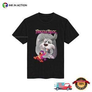 Fraggle Rock Dog​ Chasing Muppet Cartoon Tee