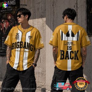 20th Anniversary BigBang World Tour 2026 Baseball Jersey