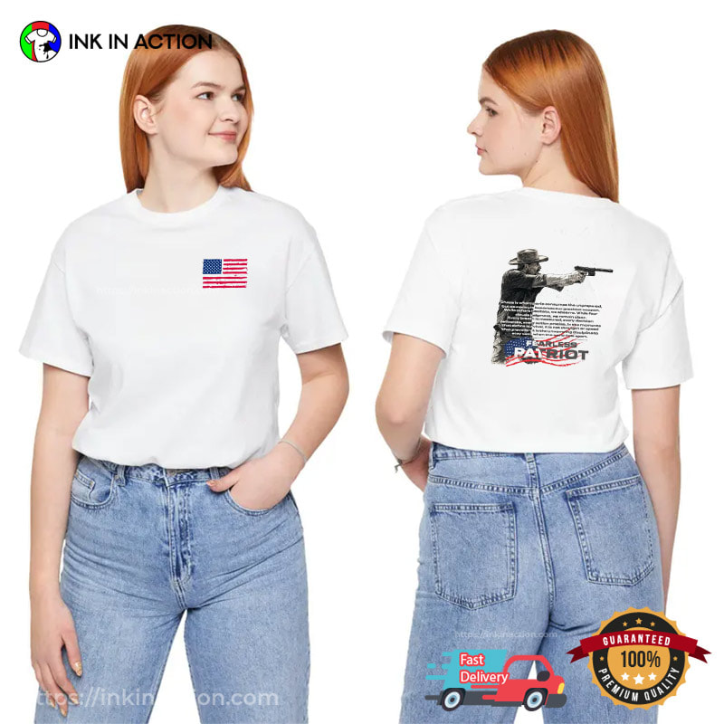 America Jordan Salinas Fearless Patriot Graphic Shirt America Jordan Salinas Fearless Patriot Graphic Shirt