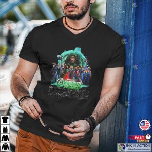 Avengers Doomsday Characters Signatures Shirt
