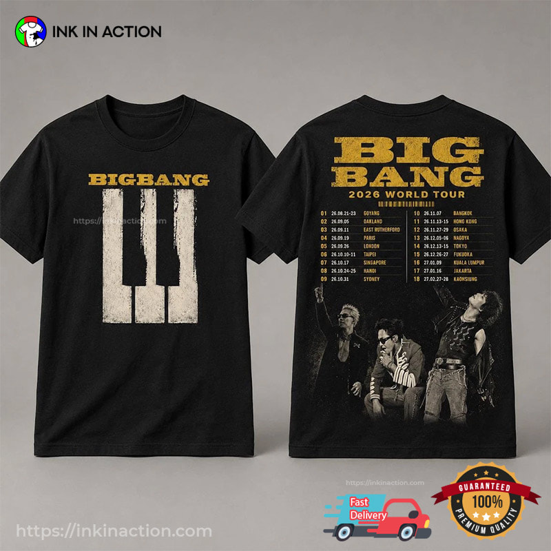 BIGBANG 2026 World Tour Shirt BIGBANG 2026 World Tour Shirt