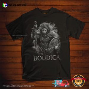Boudica Warrior Queen Dark Feminist Tee