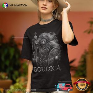 Boudica Warrior Queen Dark Feminist Tee