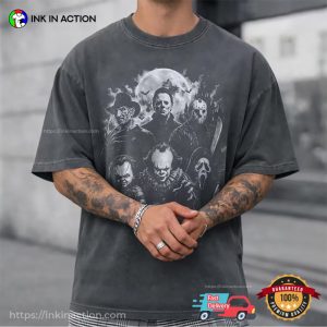 Classic Halloween Horror Characters Comfort Colors Shirt