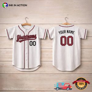 Classic Pinstripe Custom Baseball Jersey​
