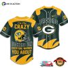 Crazy Fan NFL Green Bay Packers 2026 Baseball Jersey