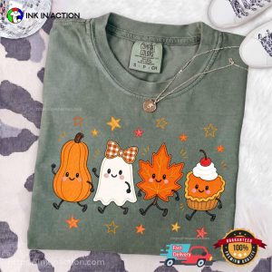 Cute Fall Canada Thanksgiving Season Comfort Colors Shirt