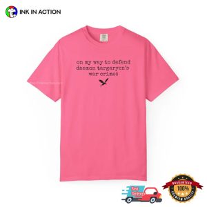Daemon Targaryen House Of The Dragon Fantasy Comfort Colors Shirt 2 InkInAction.com