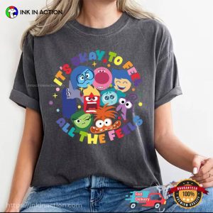Disney Inside Out Mental Health Graphic Comfort Colors Shirt