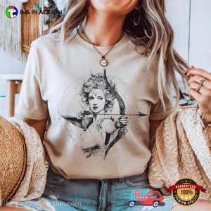 Feminist Artemis Greek Goddess Power Comfort Colors Shirt