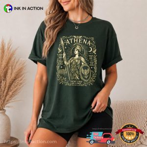 Feminist Athena Greek Goddess Power Comfort Colors Shirt