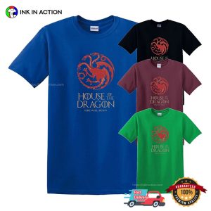 Fire Will Reign House Of The Dragon Logo Shirt 3 InkInAction.com