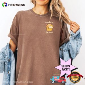 Headache Survivor Psyduck Pokemon Meme Comfort Colors Shirt