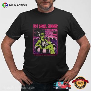 Hot Ghoul Summer, Spooky Girl Summerween Shirt 1 InkInAction.com