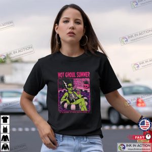 Hot Ghoul Summer, Spooky Girl Summerween Shirt 3 InkInAction.com