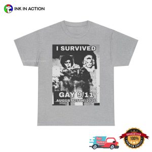 I Survived Gay 9-11 August 25th 2026 Tim Curry Shirt