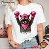 In October We Wear Pink Raccoon Breast Cancer Support Shirt