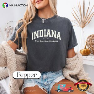 Indiana Hoo Hoo Hoo Hoosiers Football Comfort Colors Shirt
