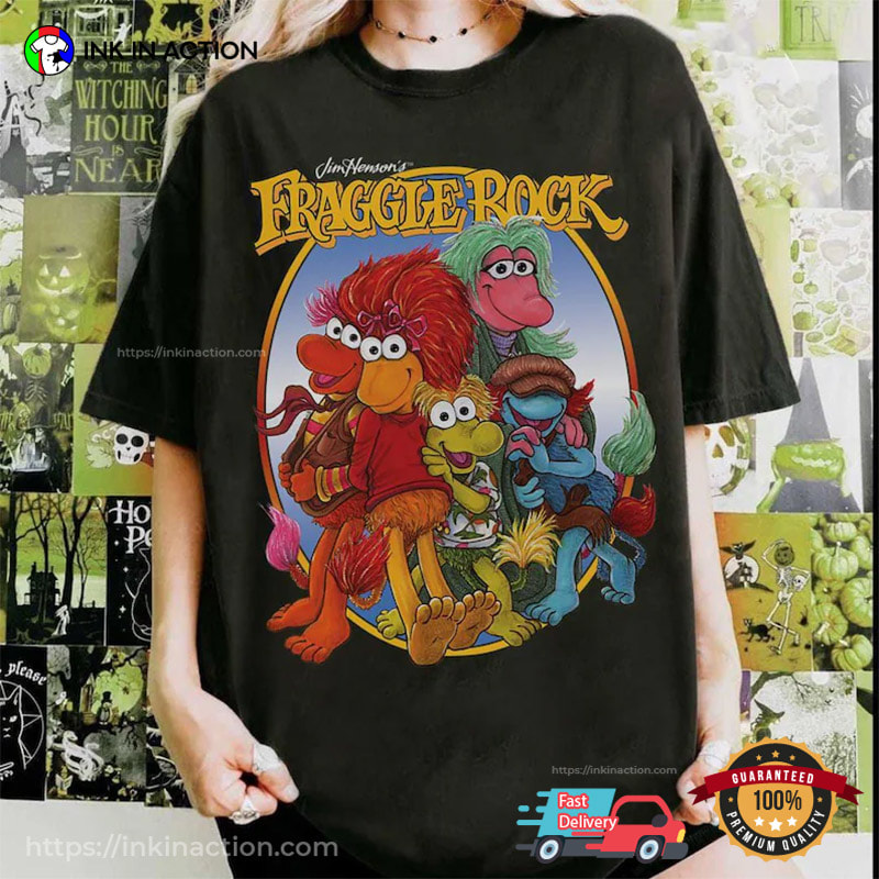 Jim Henson's Fraggle Rock Series Comfort Colors Shirt Jim Henson's Fraggle Rock Series Comfort Colors Shirt