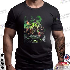 Marvel Avengers Doomsday Poster Shirt 3 InkInAction.com