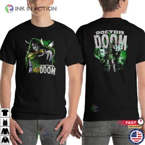 Marvel Comics Avengers Doomsday Dr Doom 2-sided Shirt