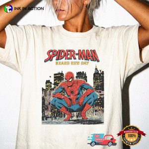 Marvel Spider-Man Brand New Day Comics Retro Comfort Colors Shirt