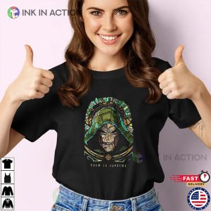 Marvel Villains Dr Doom Is Supreme Stainglass Tee