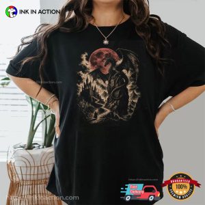 Medieval Dark Fantasy Dragon Blood Moon Comfort Colors Shirt Medieval Dark Fantasy Dragon Blood Moon Comfort Colors Shirt