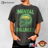 Mental Dillness Humor Pickle Brain Meme Comfort Colors Shirt