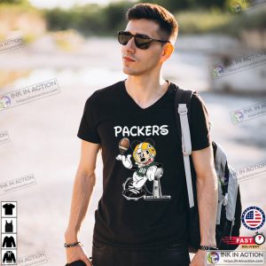 Mickey Mouse Green Bay Packers Super Bowl Shirt