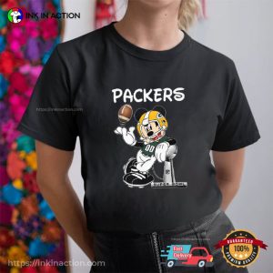 Mickey Mouse Green Bay Packers Super Bowl Shirt